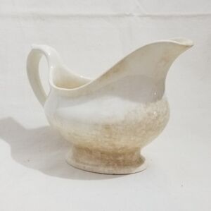 Rare Vintage 1955 Cream E.R Kirkhams Gravy Boat